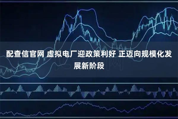 配查信官网 虚拟电厂迎政策利好 正迈向规模化发展新阶段