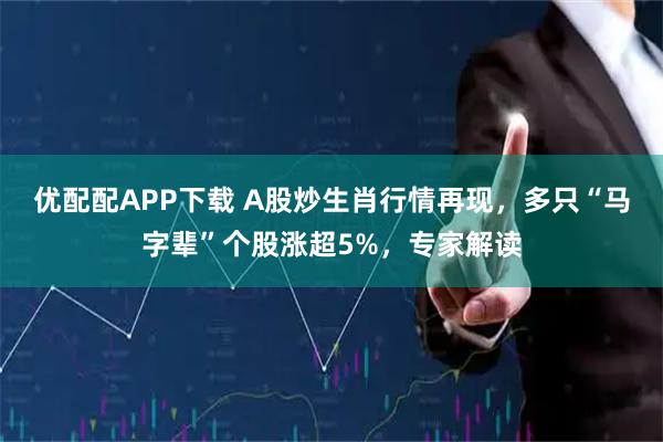 优配配APP下载 A股炒生肖行情再现，多只“马字辈”个股涨超5%，专家解读